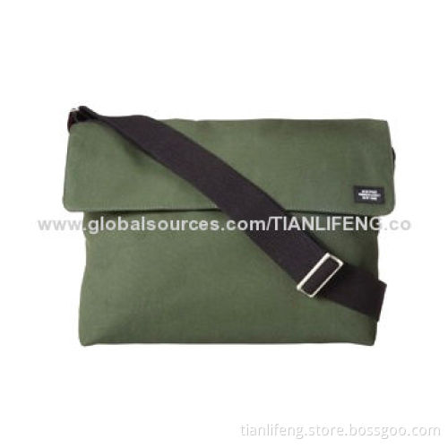 Men's Canvas Messenger Bag